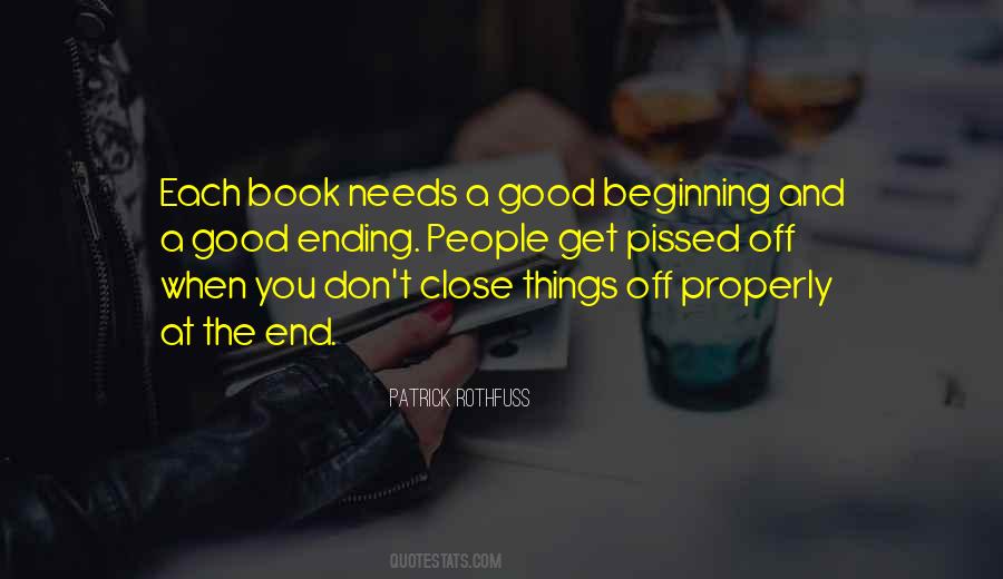 Book Ending Quotes #687033