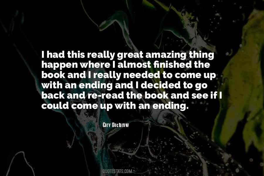 Book Ending Quotes #815324