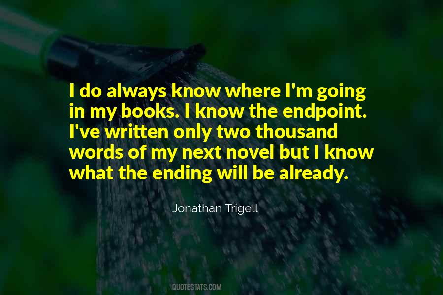 Book Ending Quotes #817283