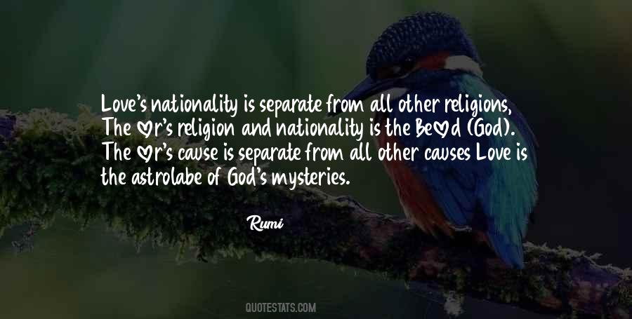 Quotes About Love Religions #1467828