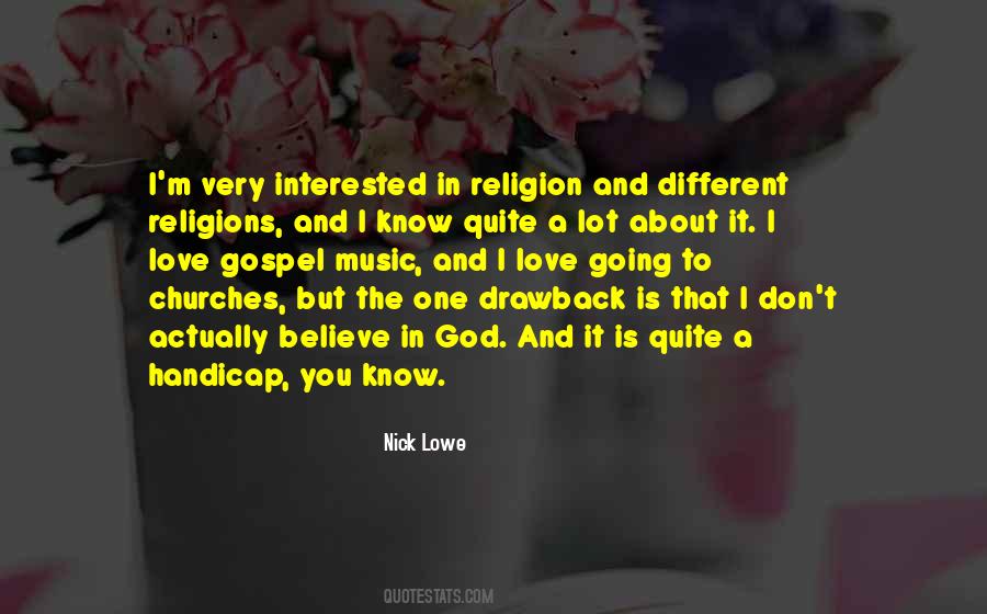 Quotes About Love Religions #1524335