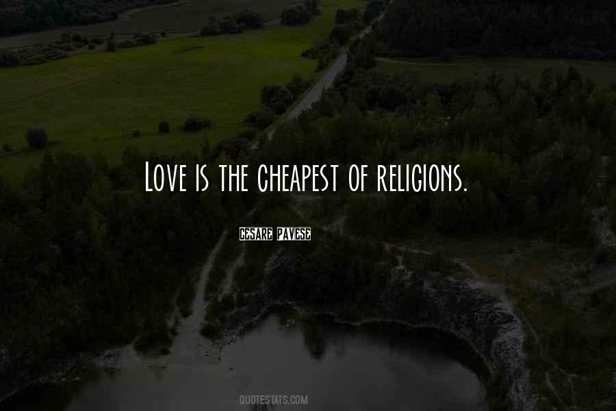 Quotes About Love Religions #207406