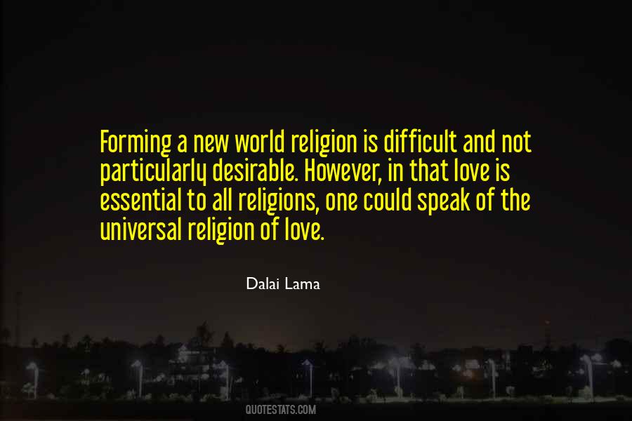 Quotes About Love Religions #509863