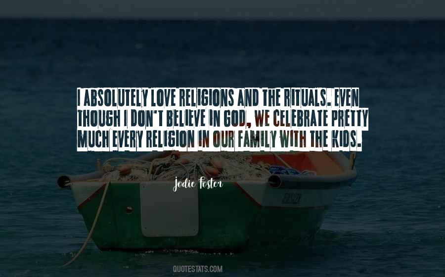 Quotes About Love Religions #841098