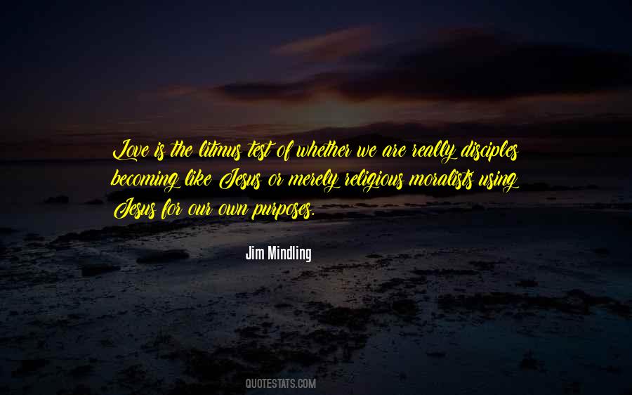 Religious Purposes Quotes #110546