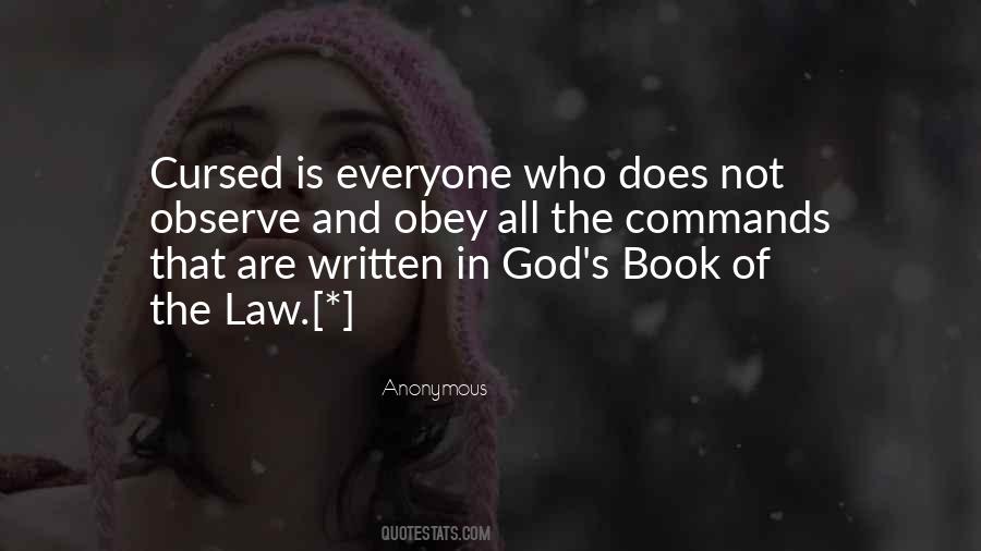 Book Of Law Quotes #253861