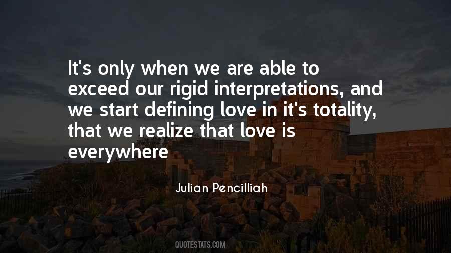 Quotes About Love Realization #101040