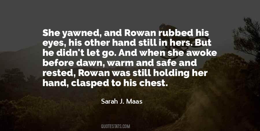 Hand Clasped Quotes #1019096