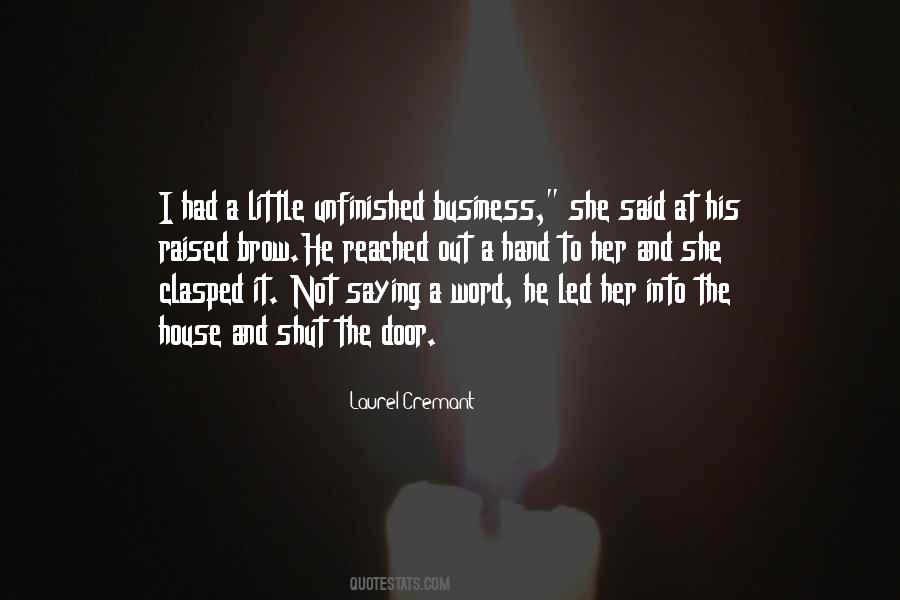 Hand Clasped Quotes #1801990