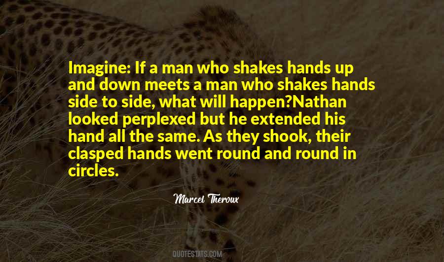 Hand Clasped Quotes #784193
