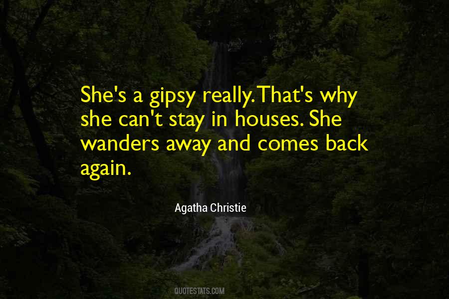 She Wanders Quotes #1156962