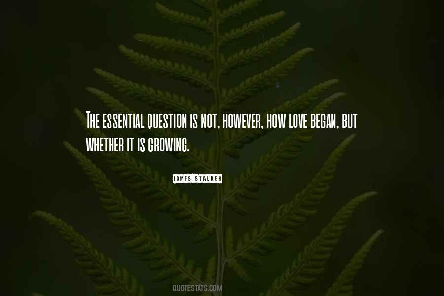 Quotes About Love Question #156313