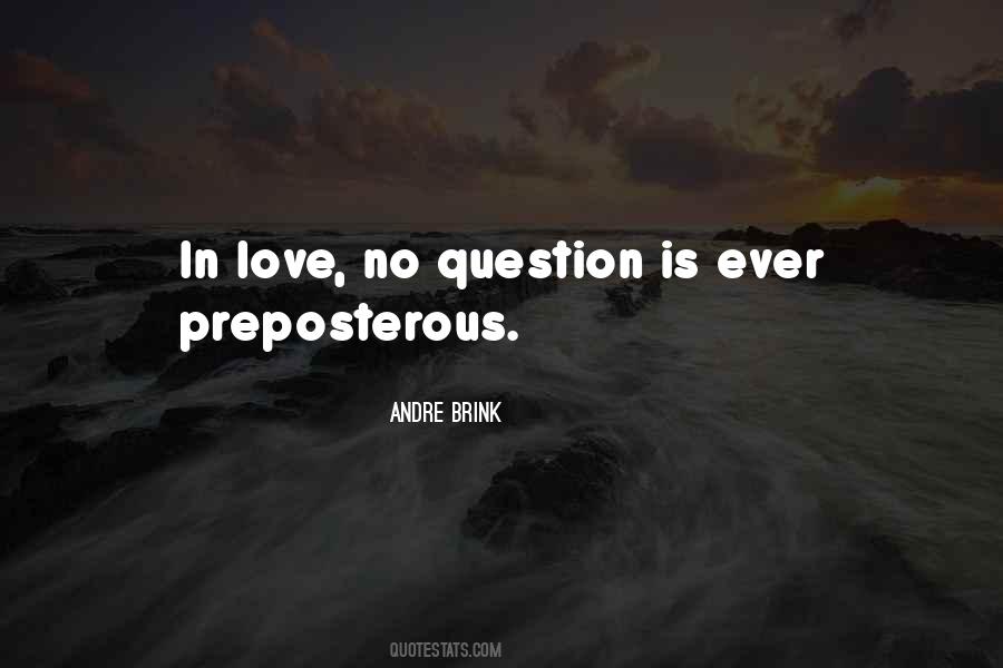 Quotes About Love Question #59933