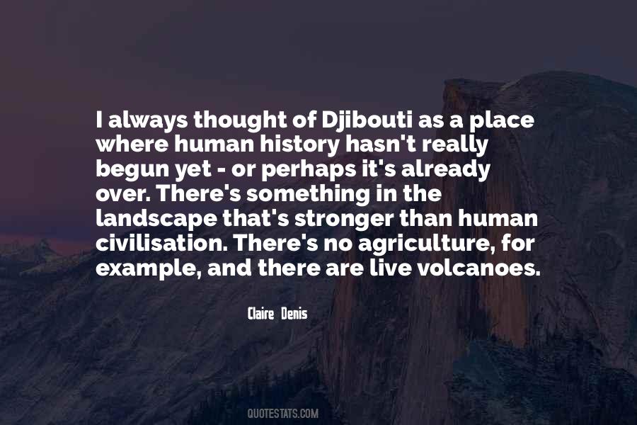 Human Landscape Quotes #1781878