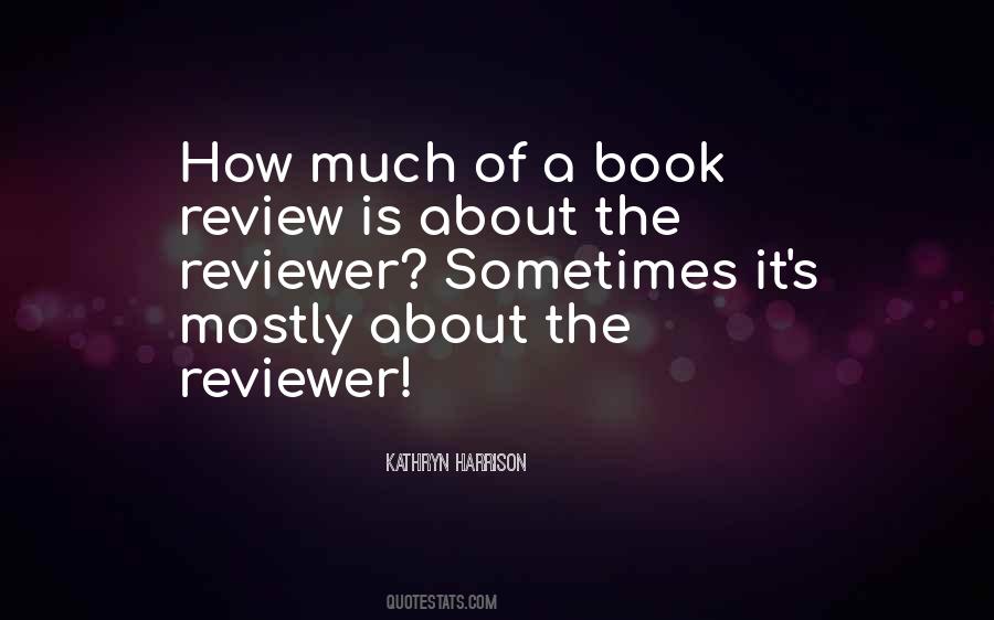 Book Review Quotes #1725471