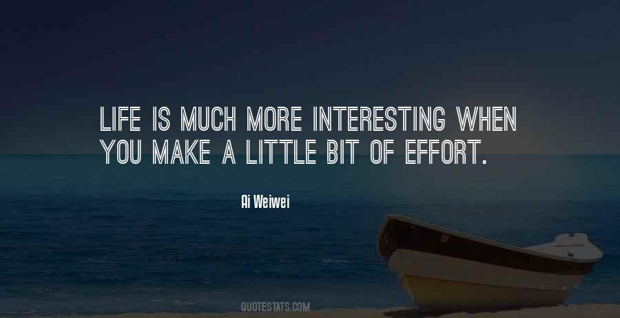 Make More Effort Quotes #1713371