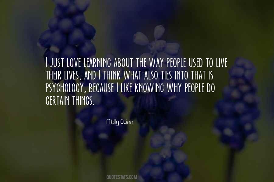 Quotes About Love Psychology #692972