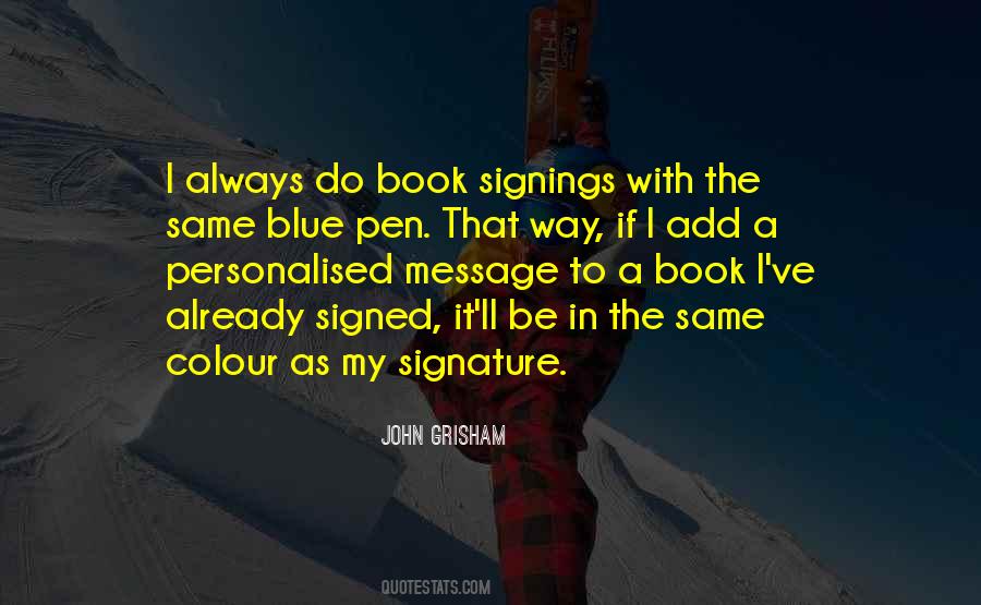 Book Signings Quotes #882886