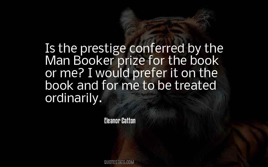 Booker Prize Quotes #1123712