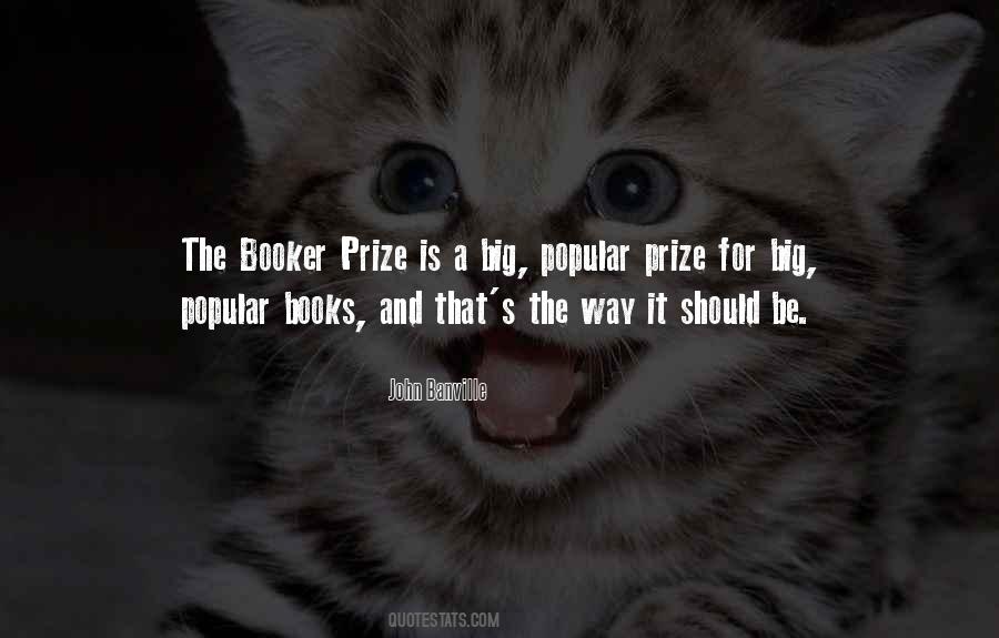 Booker Prize Quotes #658242