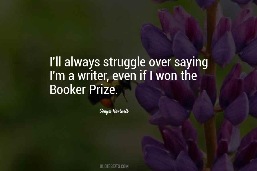 Booker Quotes #242203