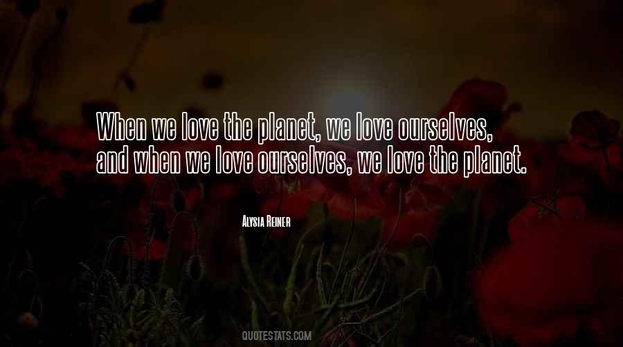 Quotes About Love Planets #1438826