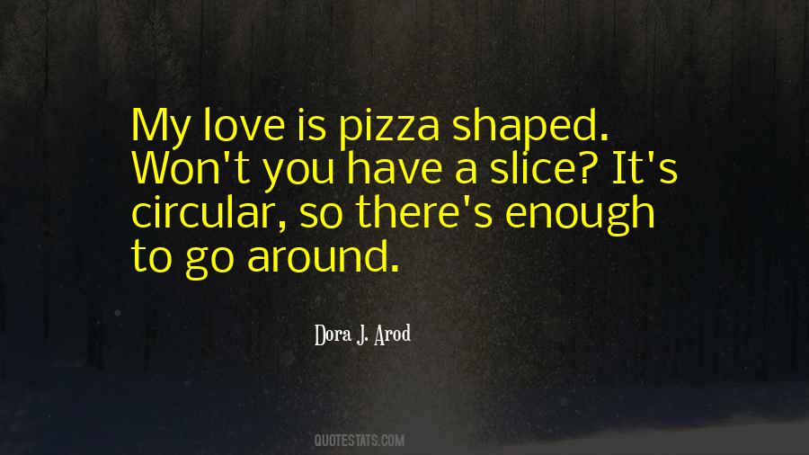 Quotes About Love Pizza #155168