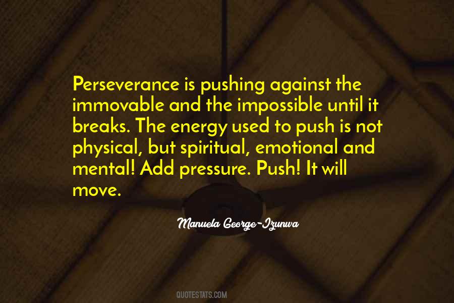 Spiritual Perseverance Quotes #1659798