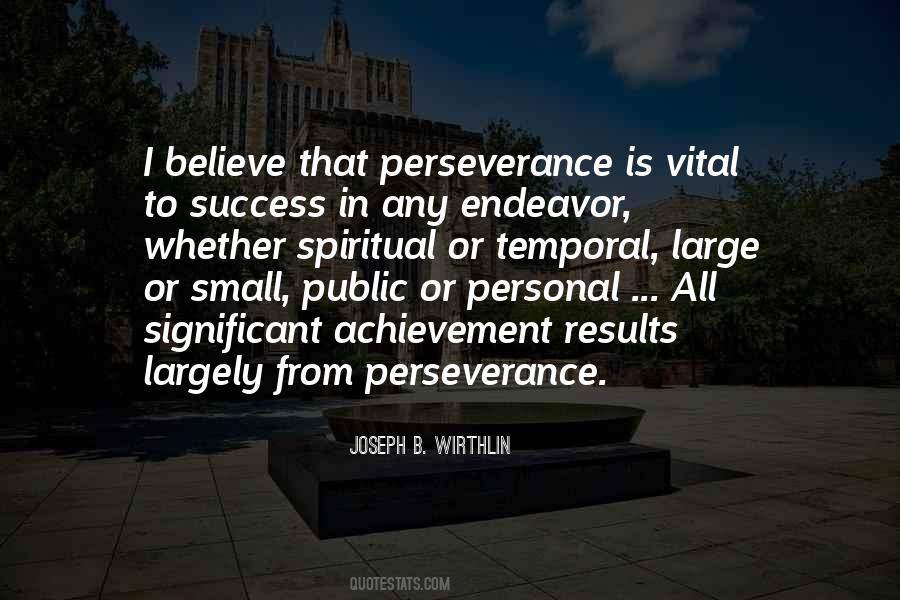 Spiritual Perseverance Quotes #728405