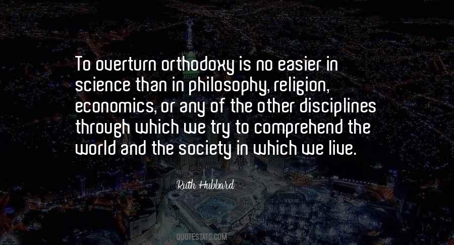Religion Or Philosophy Quotes #1588130