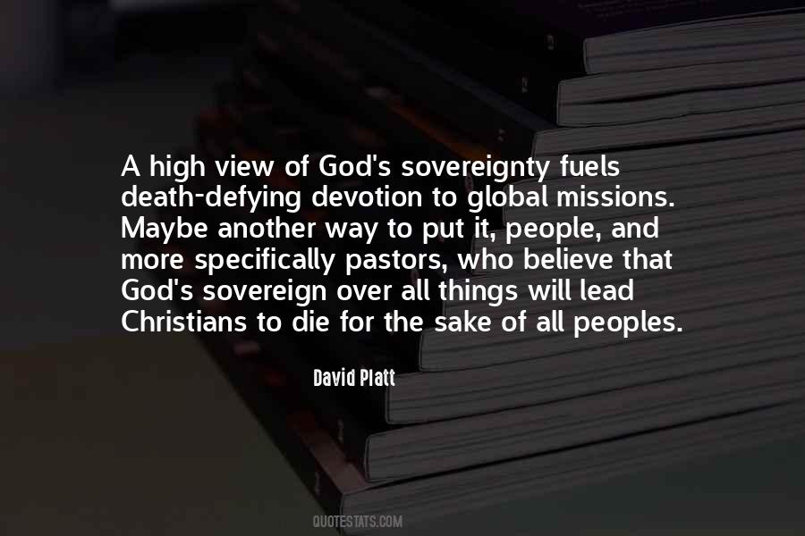 God S Sovereignty Quotes #1112506