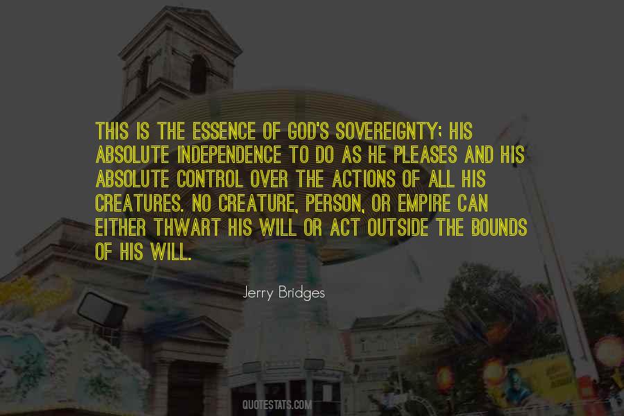 God S Sovereignty Quotes #1806009