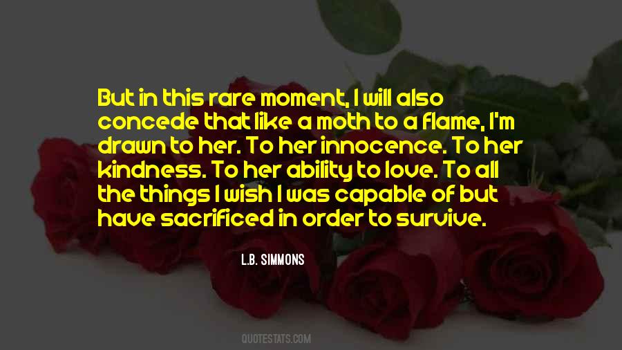 Sacrificed Love Quotes #1285034
