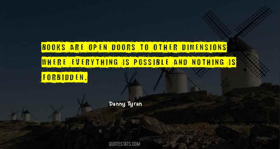 Books Open Doors Quotes #1700524