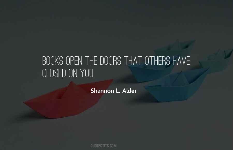 Books Open Doors Quotes #702303