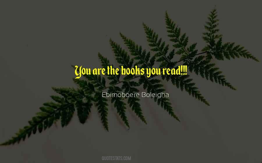 Books You Read Quotes #645009