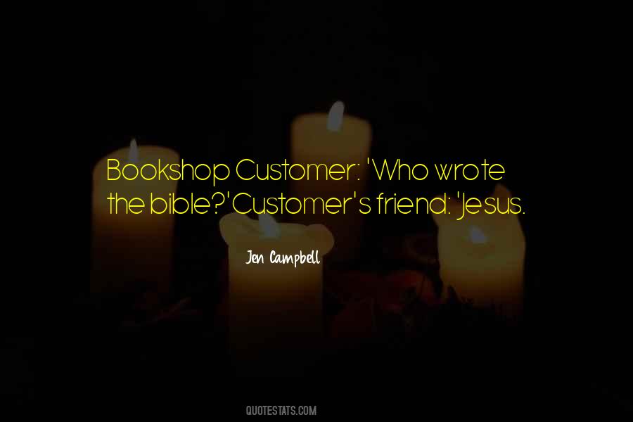 Bookshop Customer Quotes #383819