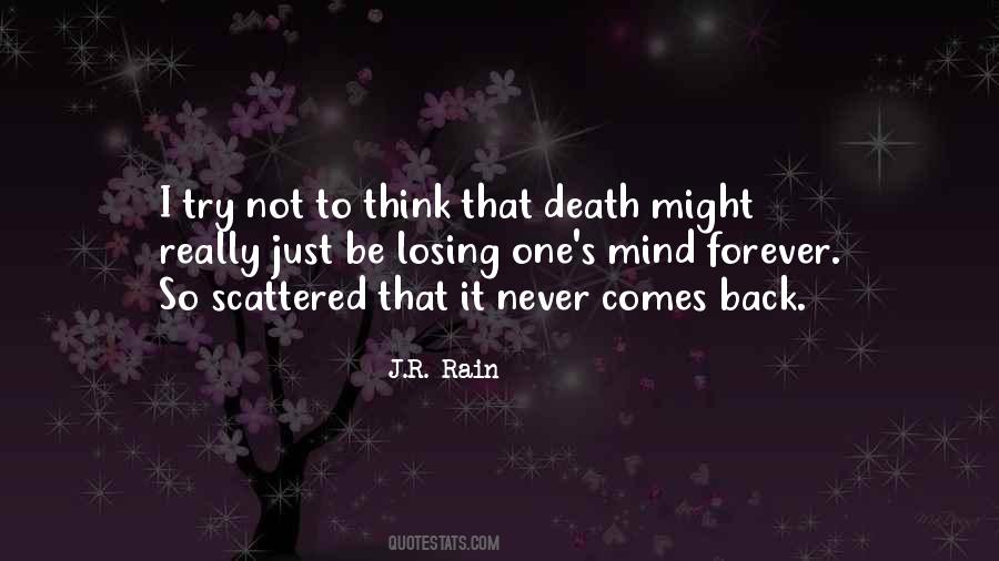 Scattered Mind Quotes #383291