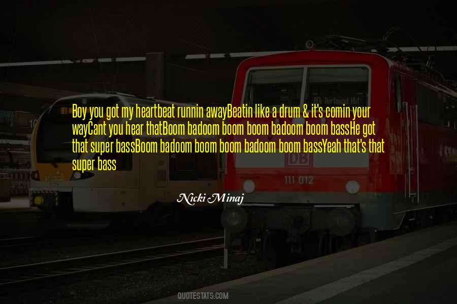 Boom Boom Quotes #1805563