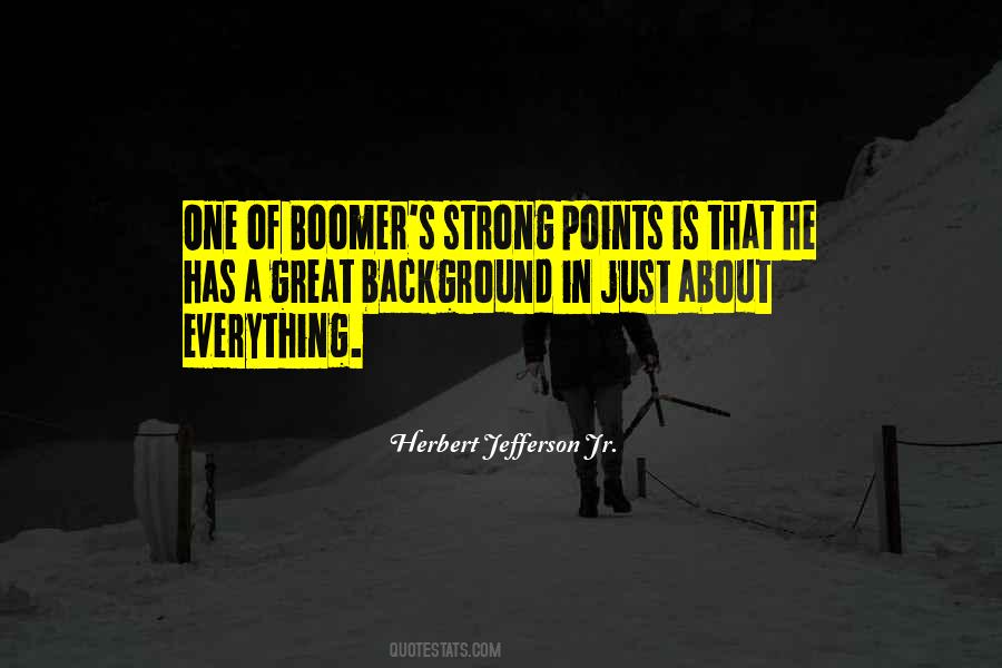 Boomer Quotes #1733428