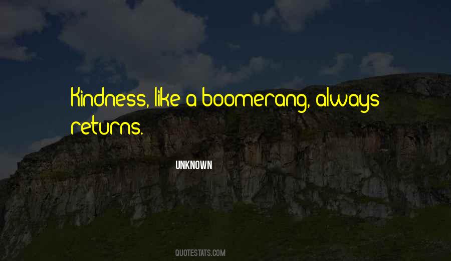 Boomerang Quotes #467376