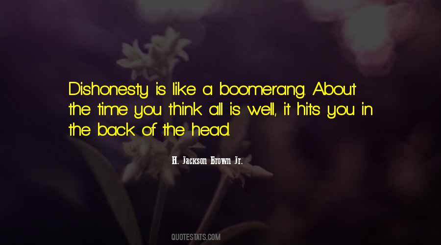 Boomerang Quotes #964520