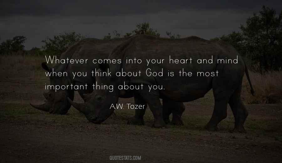 Prayer Tozer Quotes #461151