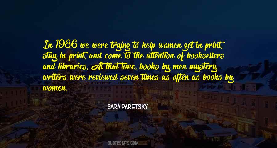 Paretsky Books Quotes #1145939