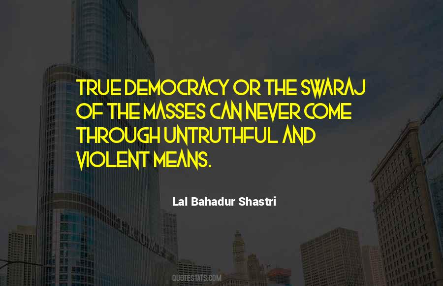 M Swaraj Quotes #371498