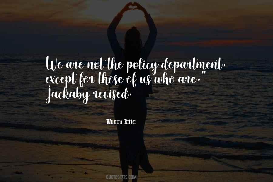 Us Policy Quotes #1328145
