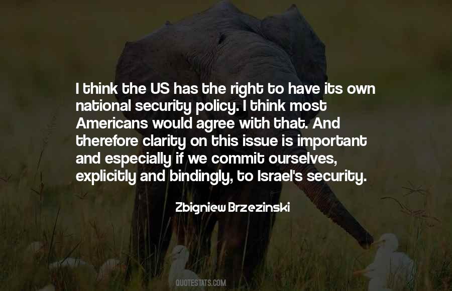 Us Policy Quotes #639337