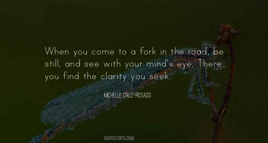 A Fork In The Road Quotes #716653