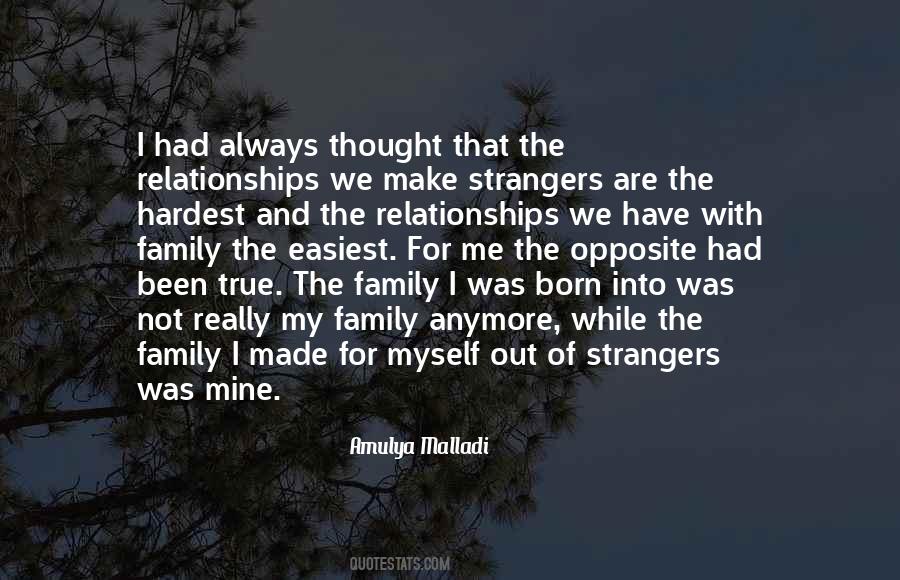 Family Strangers Quotes #1048822