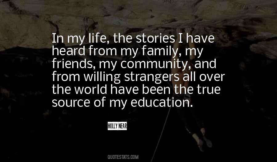 Family Strangers Quotes #1404798